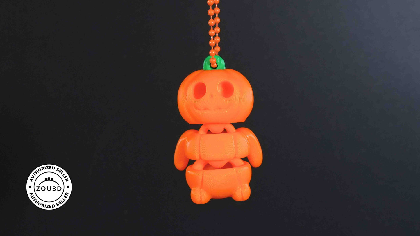 Pumpkin Keychain