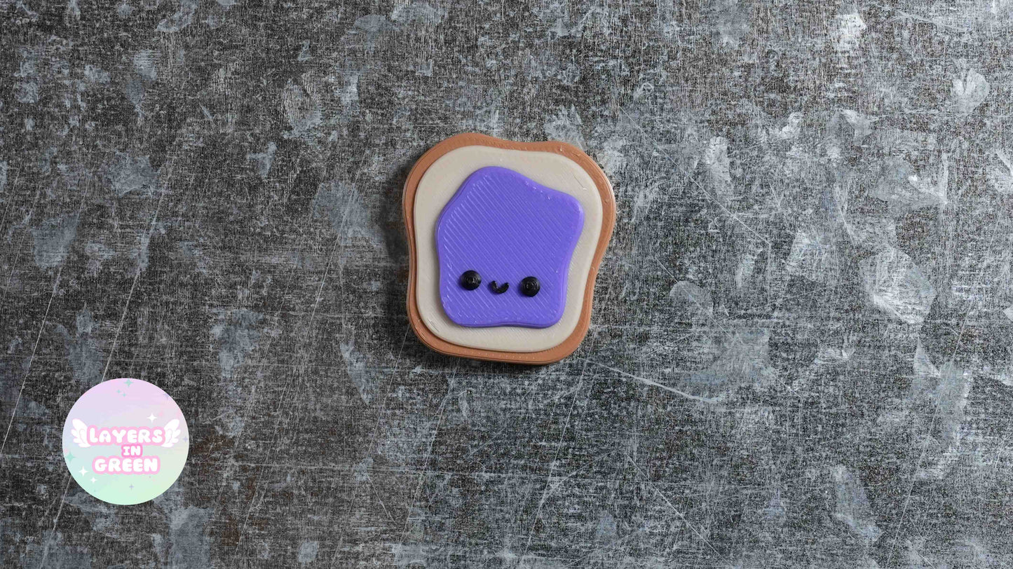 Jelly Toast Magnet