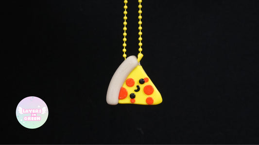 Pizza Keychain