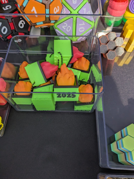 2025 Dumpster fire clicker