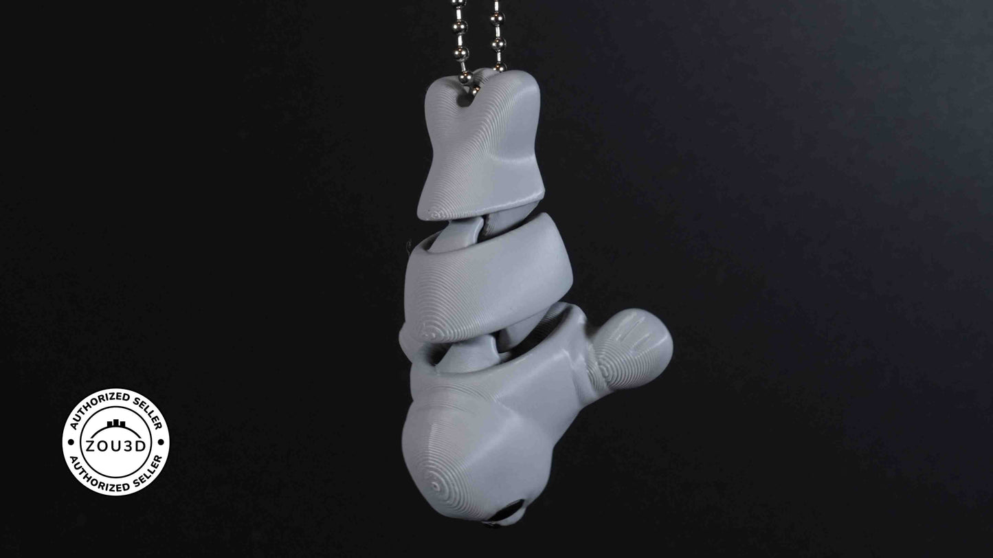 Manatee Keychain