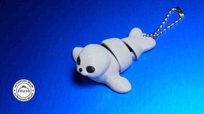 Manatee Keychain
