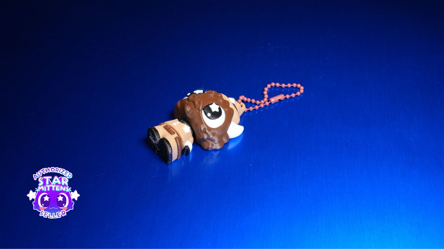 Bison keychain