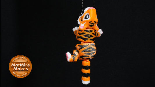 Tiger Keychain
