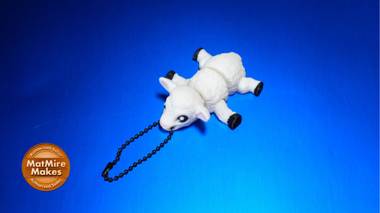 Lamb Keychain