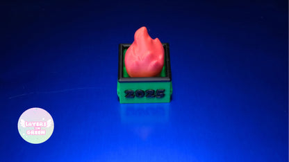 2025 Dumpster fire clicker