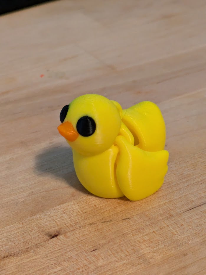 baby duck keychain