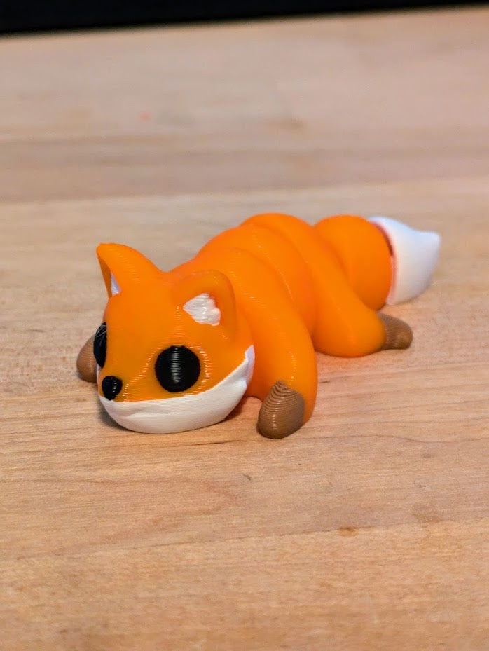 baby fox keychain