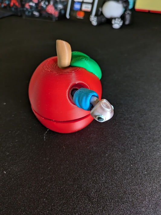 Apple and worm