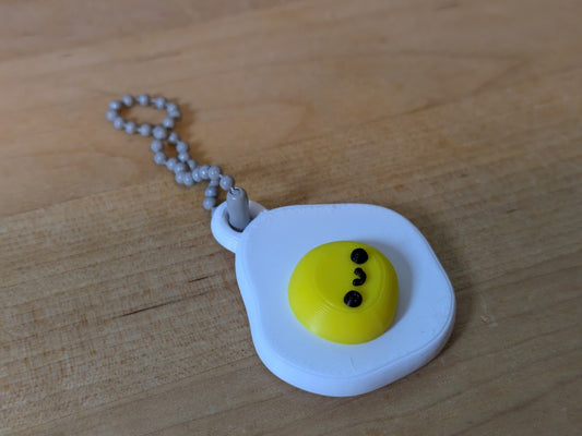 egg keychain