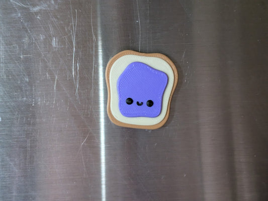 jelly toast magnet