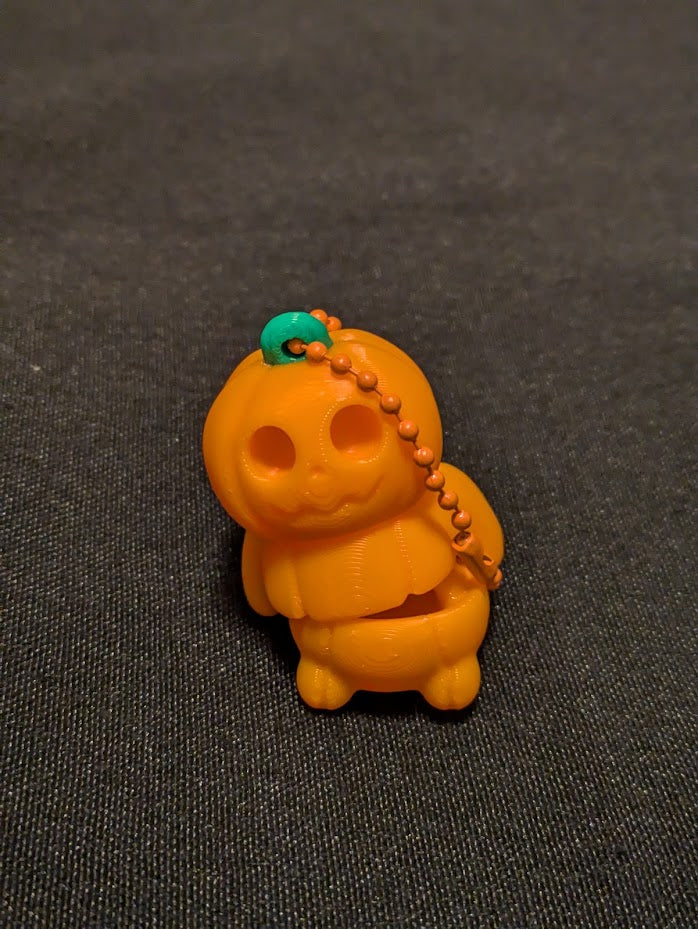 pumpkin keychain